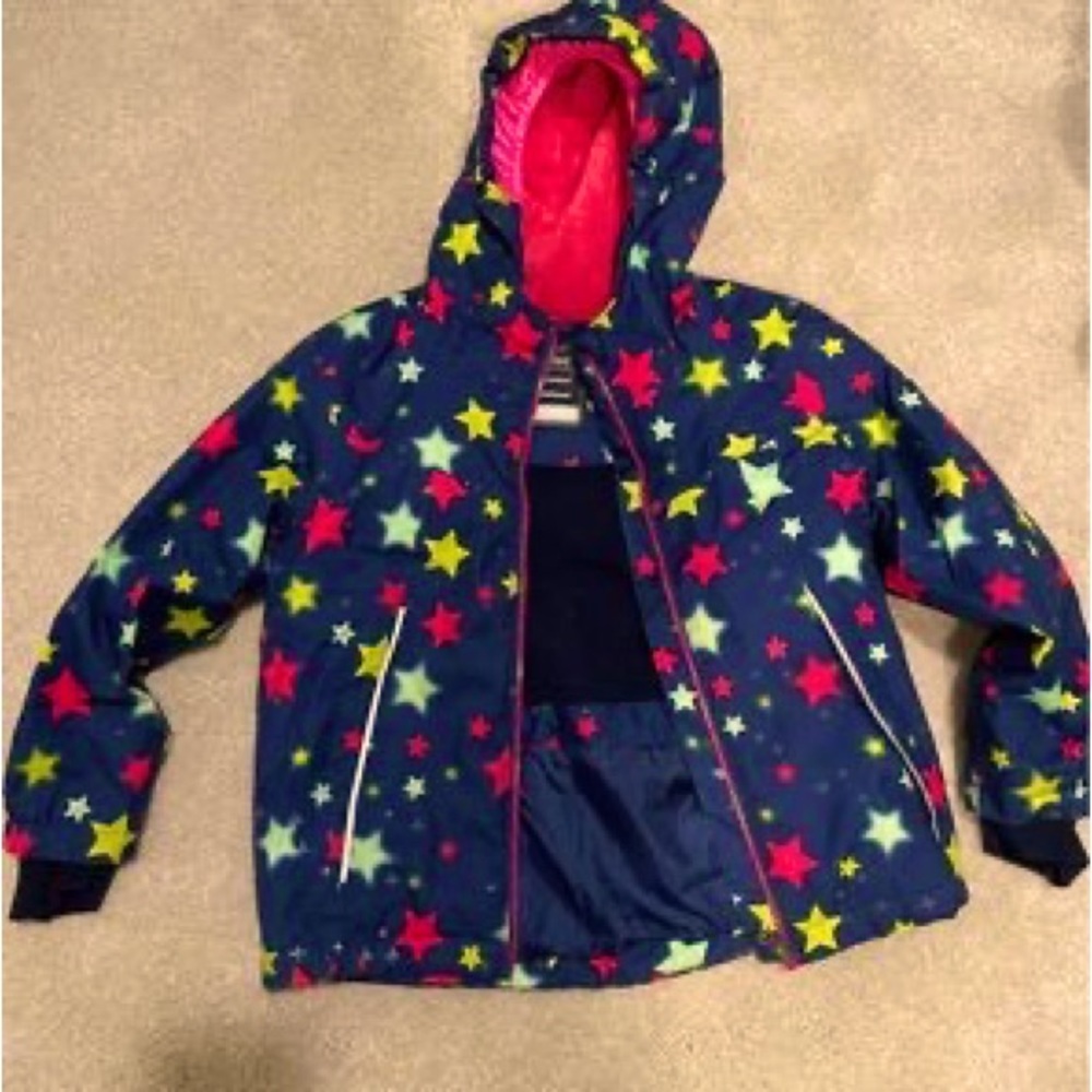 Girl’s Killtec Hooded Ski Jacket size 5/6